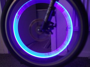 My bike looks like TRON