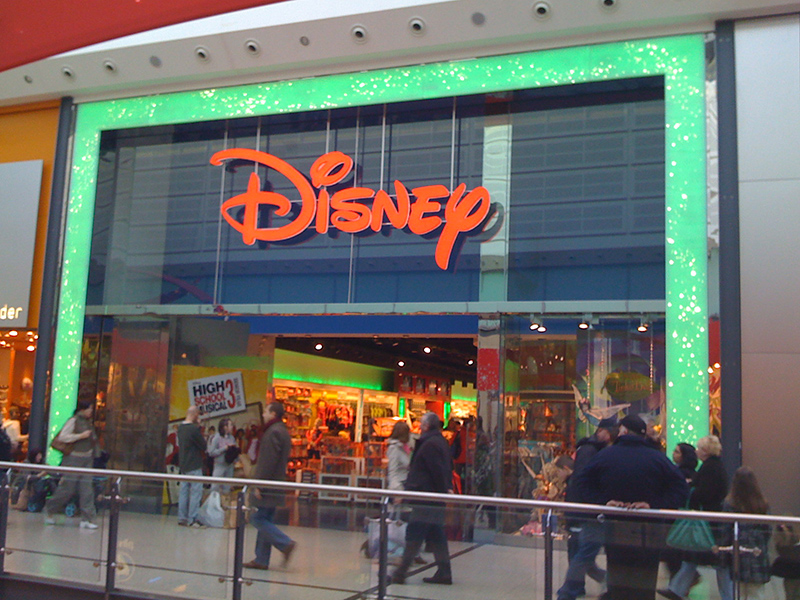 project - disney stores