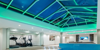 Conservatory LED Lighting Header